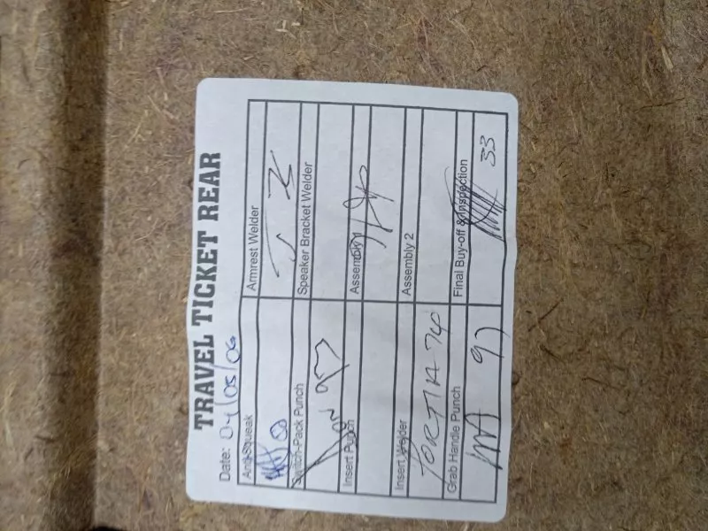 Обшивка двери BMW 3-Series 2006 51429152381 E90, задняя левая