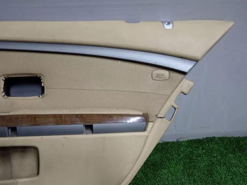 Обшивка двери BMW 7-Series 2002 51419154457 E65/E66, задняя правая