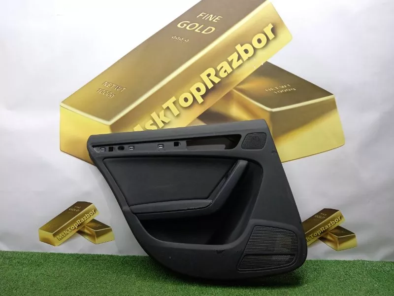 Обшивка двери Audi A4 2009 8K0867303G B8, задняя левая