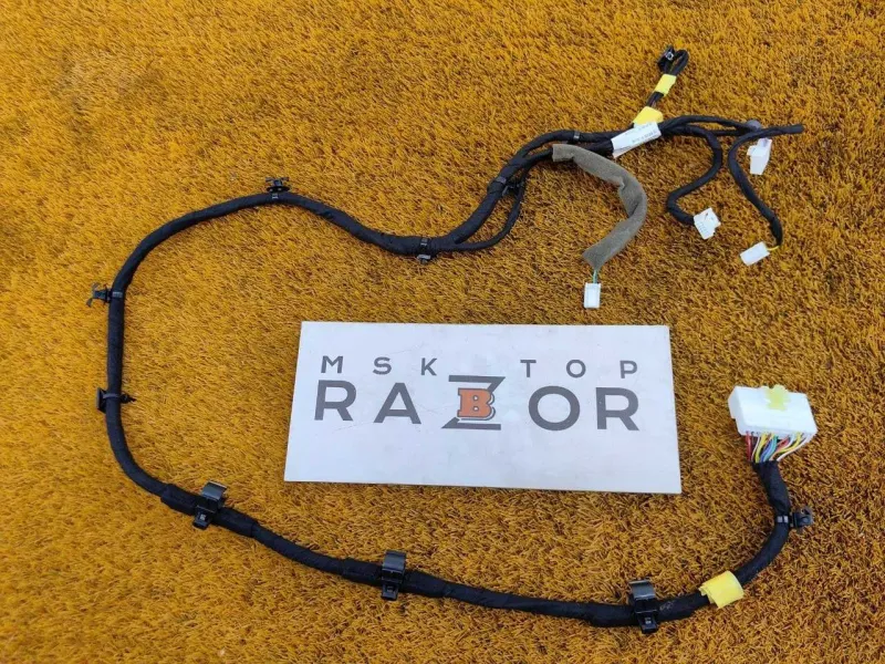 Проводка центральной консоли