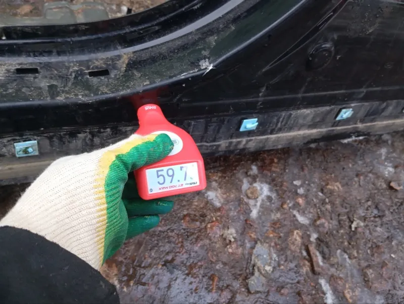 Порог с центральной стойкой