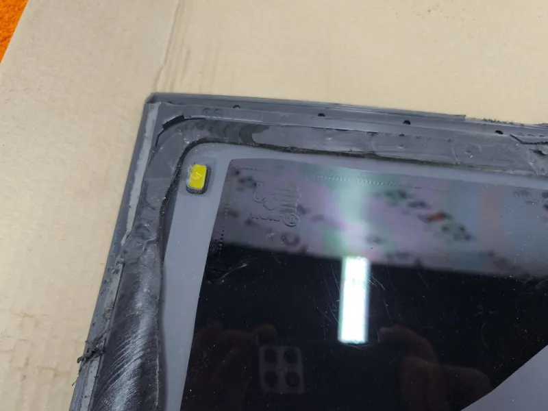 Форточка задняя